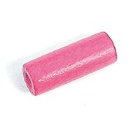 INNSPIRO Perle en bois ciré cylindre rose diam. 5 x 15 mm. 200 u.