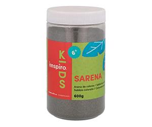 INNSPIRO Sable de couleur argent 600 gr, pour décoration et artisanat