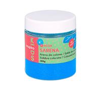 INNSPIRO Sable de couleur neon bleu 100 gr, pour décoration et artisanat