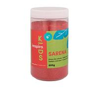 INNSPIRO Sable de couleur rouge doux 600 gr, pour décoration et artisanat