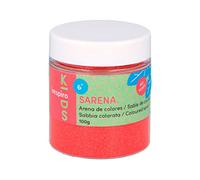 INNSPIRO Sable de couleur rouge fort 100 gr, pour décoration et artisanat