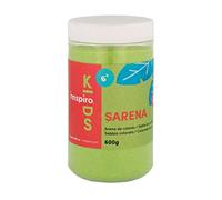 INNSPIRO Sable de couleur vert acide 600 gr, pour décoration et artisanat