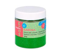 INNSPIRO Sable de couleur vert olive 100 gr, pour décoration et artisanat