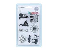 INNSPIRO Set tampons acryliques Halloween n° 1 9,5 x 14,5 cm.