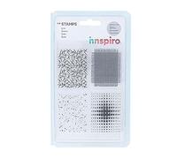 INNSPIRO - Tampons acryliques, Couleur Transparente, Petit (17317)