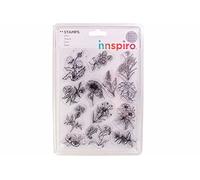 INNSPIRO - Tampons Acryliques, Couleur Transparente, Petit (17354)