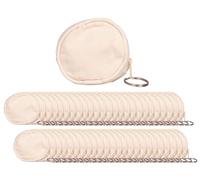 INNSPIRO Tissu artisanal, Coton, beige, 8,5x3cm