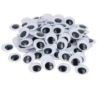 INNSPIRO Yeux Mobiles adhésifs Blanc et Noir diam. 30 mm. 1000u.