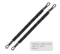 INNSTAR Bandes de résistance pour Exercices physiques, poignées de Fitness, Barre d’entraînement pour entraînement à la Maison, Salle de Sport, entraînement Complet du Corps (Bande de Squat Noire (15