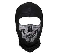 Innturt Cagoule en tissu fantôme Skull Hood, gris, taille unique