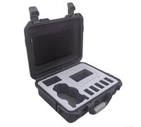 INNVO Étui rigide étanche pour DJI Mini 5 Pro - Convient aux batteries Fly More Combo et 6 batteries, RC2/RC-N3 Sticks-On Storage, IP67 Rugged Drone Valise avec bandoulière, valve d'air et poche en