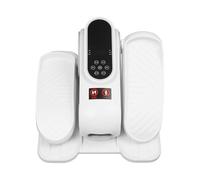 innytund Pédalier électrique pour personnes âgées et rééducation, avec télécommande, 12 vitesses et écran LCD, tapis antidérapant, blanc