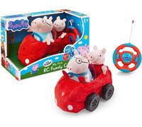 Ino 23202 Ma Première Voiture De Course Télécommandée Rc 27 Mhz En Peluche,Pour Jouer Et Câliner,Rouge