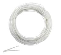 inodiref 10 Mètres Cable Electrique 20AWG Fil électrique Transparent 2 Fils Cable Electrique Souple Diamètre 3.6 mm pour L'installation D'appareils électroménagers à Faible Consommation D'énergie