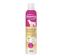 Inodorina Shampooing Sec pour Chiens, Chats et Chiots (300 ML, Parfum Lait et Vanille) - Mousse à Action émolliente et nettoyante - Respecte Le pH Naturel, idéal pour Les lavages fréquents