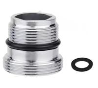 Inoe Adaptateur de robinet M18.5 vers M22, laiton chromé, compatible avec les filtres IKEA Grohe Neoperl TJ Brita