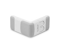 INOFIX 66511 Fermeture de sécurité latérale, blanc, 41 x 76 x 76 mm,