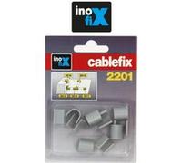 Cablefix 3211-4 Inofix Raccords pour 2201 8 x 7 mm Marron, argenté, 3211-7-