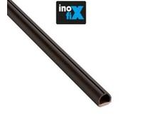 Inofix - Lot de 4 gaines adhésives Cablefix 5,5 x 5 mm marron G