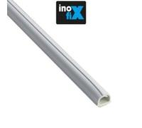 Inofix - Lot de 4 gaines adhésives Cablefix 8 x 7 mm blanc Blanc G