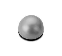 Inofix M21426 Lot de 2 butées de porte adhésives souples Gris