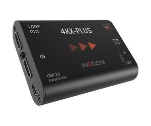 Inogeni 4KX-PLUS Convertisseur de caméra avec boucle HDMI, qualité 4K et alimentation externe, compatible avec une large gamme d'appareils.