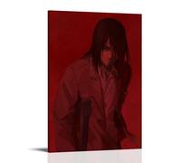INOHV The Lonely Giant Under The Neon Lights-Eren Yeager Poster décoratif 50 x 75 cm