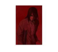 INOHV The Lonely Giant Under The Neon Lights-Eren Yeager Poster pour couloir 20 x 30 cm