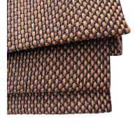 INOKAI Haut-Parleur Grill Tissu Haut-Parleur poussière Tissu Grille Filtre Tissu Maille Tissu Haut-Parleur Masque Tissu Visage Tissu for réparation Haut-Parleur (Color : 0.7x0.5m Brown)