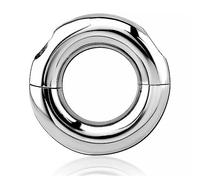 Inoki - Anneau segment acier vissable - Jonc/Tige 10 mm, Diamètre 22 mm