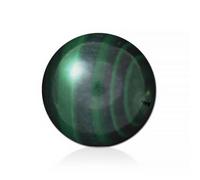 Inoki - Boule de remplacement pierre Malachite pour anneau - Diamètre 4mm