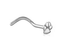 Inoki - Stud de nez acier Patte de chat