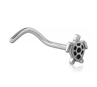 Inoki - Stud de nez acier Tortue