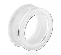 Inoki - Tunnel acrylique dévissable transparent - Diamètre 8 mm, Long. int. 6 mm