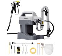 InoKraft NEO Airless Kit de pulvérisation de peinture pour la maison, choix des débutants avec espace de rangement pour accessoires, design léger, nettoyage rapide pour meubles d'intérieur et