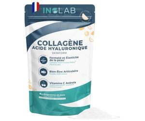 Inolab Collagen Naticol Marin/Acide Hyaluronique Citron Skinform Poudre 242g