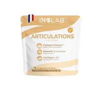 INOLAB | Collagene multi Articulations (Ovomet® Elastine & Acide Hyaluronique, Curcuma Turmacin®, Boswellia Serrata) | Mobilité - Confort Articulaire - Cartilages -Muscles | 1 Mois | 100% Végétarien