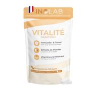 INOLAB Multivitamines Minéraux & Extrait de Plantes Made in France