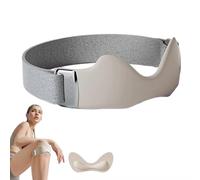 Inolyo Pour Genoux - Sangle Rotulienne, Sangle Rotulienne Genoux, Inolyo Support Rotulien Réglable Antidérapant Pour Sport, Ajustement Précis, Une Bonne Stabilité Et Un Port Confortable，Blanc*1