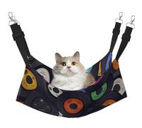 InOmak Album de Musique sur disques vinyles,Hamac Suspendu pour Chat, lit Suspendu Doux Double Face pour Petits Chiens,M