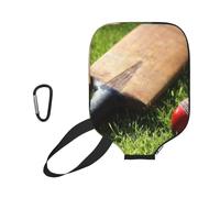 InOmak Batte et Balle de Cricket, Housse de Raquette de Pickleball - Étui Compatible avec Toutes Les Formes et Tailles de Raquettes