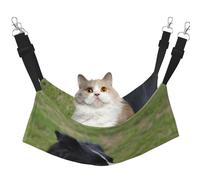 InOmak Border Collie,Hamac Suspendu pour Chat, lit Suspendu Doux Double Face pour Petits Chiens,M