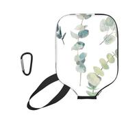 InOmak brindille de Verdure Naturelle Blanche, Housse de Raquette de Pickleball - Étui Compatible avec Toutes Les Formes et Tailles de Raquettes
