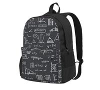 InOmak Cadeaux pour professeurs de mathématiques,Sac à dos à poches, sac à dos décontracté, sac d'école résistant à l'eau pour les voyages, la randonnée ou le camping