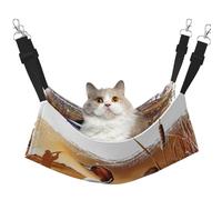 InOmak Canard pilet,Hamac Suspendu pour Chat, lit Suspendu Doux Double Face pour Petits Chiens,L