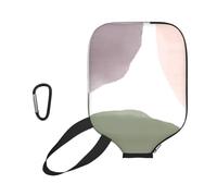 InOmak Cercles d'aquarelle Modernes Rose Raisin et Sauge, Housse de Raquette de Pickleball - Étui Compatible avec Toutes Les Formes et Tailles de Raquettes