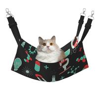 InOmak Chimie Verte et modèles scientifiques,Hamac Suspendu pour Chat, lit Suspendu Doux Double Face pour Petits Chiens,M
