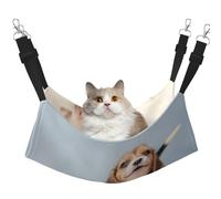 InOmak Chiot Beagle,Hamac Suspendu pour Chat, lit Suspendu Doux Double Face pour Petits Chiens,M