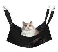 InOmak Chiot Cane Corso Pets Chiot Cane Corso Noir,Hamac Suspendu pour Chat, lit Suspendu Doux Double Face pour Petits Chiens,L