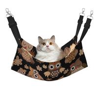 InOmak Chouette Mignonne,Hamac Suspendu pour Chat, lit Suspendu Doux Double Face pour Petits Chiens,L